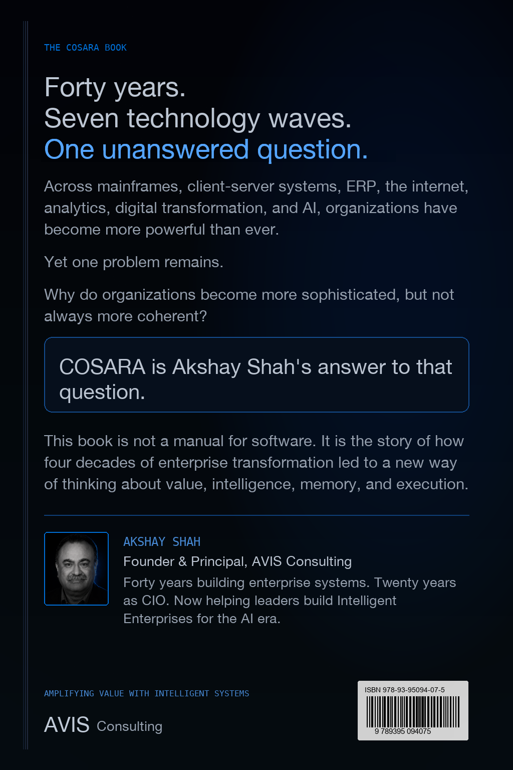 COSERA book back cover artwork