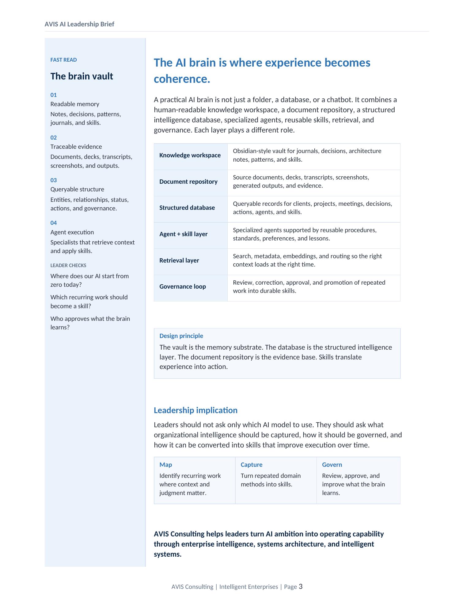 Page 3 preview of The Coherence Problem brief